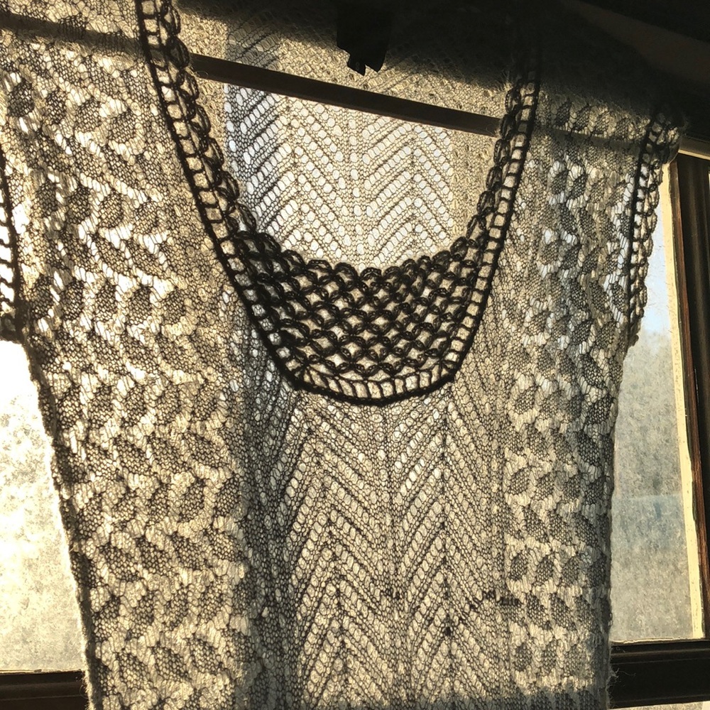 James Coviello for Anna Sui mohair dress size S